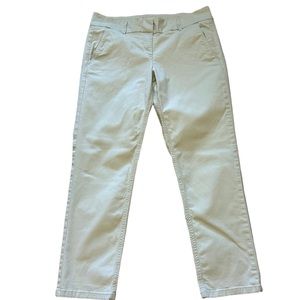 LOFT Pale teal/blue Marissa pants.  Size 10.